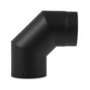 Ø 180 mm Coude à 90 ° - Noir