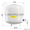 Vase dexpansion Flexcon Solar 35 litres