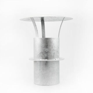 Tuyau de poêle Cape de cheminée 2 mm