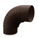 Ø 120 mm Tuyau de poêle Coude...