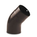 Ø 120 mm Tuyau de poêle Coude lisse 45°...