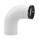 Ø 120 mm Tuyau de poêle Coude lisse 90°...