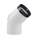 Ø 120 mm Ofenrohr Bogen glatt 45° mit...