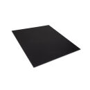 Plaque pare-étincelles Acier - Rectangle 1500 x 1000 mm Noir/Gris