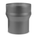 Tuyau de poêle Elargissement 150 mm > 180 mm Gris