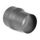Tuyau de poêle Elargissement 150 mm > 180 mm Gris