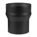 Ofenrohr Erweiterung 150 mm > 180 mm Schwarz