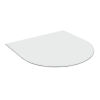 Plaque pare-étincelles Verre - Plein cintre 1200 mm x 1000 mm