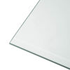 Plaque pare-étincelles Verre - Segment - 1050 mm x 1200 mm