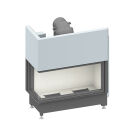 Insert de cheminée Schmid Ekko L 10057 h - Vitre...