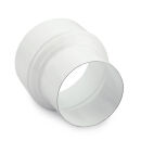 Ofenrohr Erweiterung Ø 120 mm > Ø 150 mm emailliert