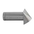 Ø 150 mm Tube daspiration dair extérieur Acier inox