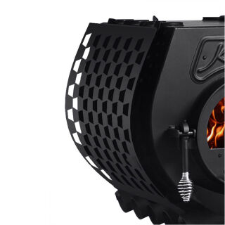 Tôles de protection Trapez Noir Kanuk® avec plaque de cuisson