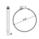 Collier de serrage pour tube Aluflex