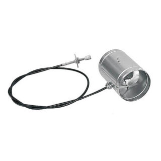 Ø 120 mm Volet daération avec câble Bowden sans joint en silicone
