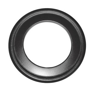 Ø 125 mm Rosette pour Tuyau flexible isolé Noir