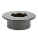 Tuyau de poêle Elargissement avec rosace Ø 80 mm > Ø 150 mm émaillé