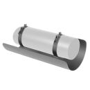 Tuyau de poêle Protection de rayonnement 50 cm