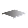 Schiedel ICS Plaque de base pour pied ajustable par recoupe, sans écoulement