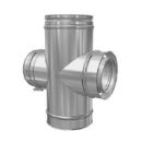Schiedel ICS Raccord de tuyau 90° avec raccord trappe...