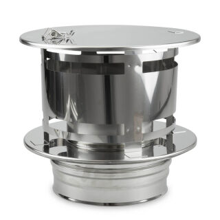 Ø 150 mm Schiedel ICS Mitre de cheminée Anti-Splash pliable