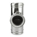 Schiedel ICS Coude 85° avec pied