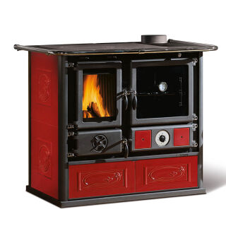 Wasserführender Küchenofen La Nordica TermoRosa DSA Liberty Bordeaux