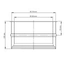 Ø 160 mm Raccord double paroi
