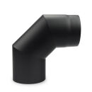 Ø 160 mm Coude à 90 ° - Noir