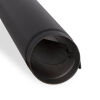 Ø 150 mm Tube droit 100 cm avec clé de tirage Noir