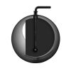 Ø 200 mm - Ofenrohr 50 cm mit Drosselklappe Schwarz