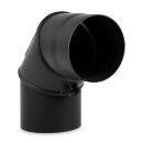 Ø 160 mm Coude 0 - 90 ° pivotant - Noir