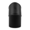 Ø 160 mm Coude 0 - 90 ° pivotant - Noir