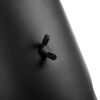 Ø 160 mm Coude 0 - 90 ° pivotant - Noir