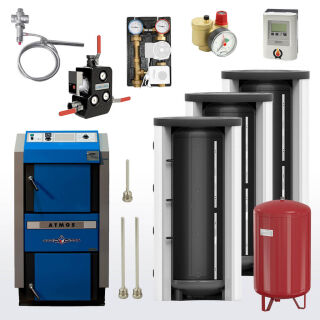 Gazéificateur de bois à eau Atmos DC 50 GSE Pack Premium