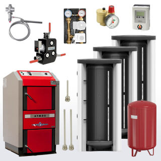 Gazéificateur à bois Atmos GS 40 Premium package