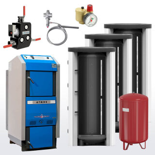 Gazéificateur de bois à eau Atmos GSX 50 set complet