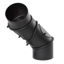 Ø 250 mm Coude multiple pivotant - Noir
