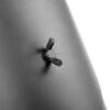 Ø 160 mm Coude 0 - 90 ° pivotant - Gris