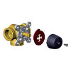 WIPEX 3-Wege Messingmischer 1" Innengewinde 10 m³/h