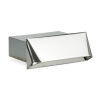 Prise dair frais pour conduit plat 150 x 50 mm acier inoxydable