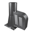 Ventilateur de cheminée avec plaque de base acier...