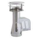 Ventilateur de cheminée à boucher en acier...