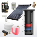 7 m² Solarthermie Set + 500 Pufferspeicher mit 1 Wärmetauscher
