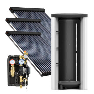 Ensemble solaire thermique de 9 m²
