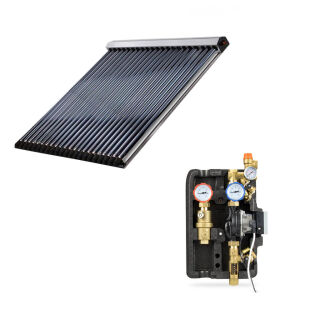 3,5 m² Solarthermie Set