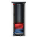 Warmwasserspeicher 400l inkl. 1x Wärmetauscher -...