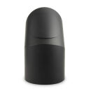 Ø 180 mm - Bogen 90° mit Tür Schwarz