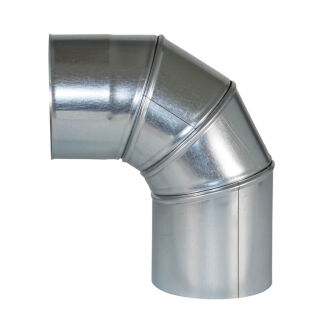 Coude réglable de 0 à 90° pour le tuyau de ventilation