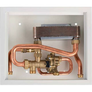 Hydraulikgruppe als Frischwasserstation mit Wärmetauscher Typ KSII